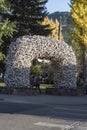 Elk Horn Arch Jackson Town square Jackson Wyoming